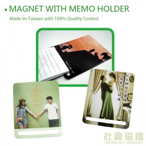 Magnet with Memo Holder 